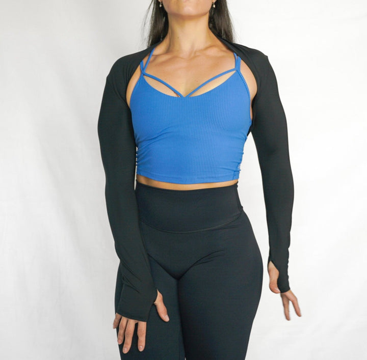 LIGHTWEIGHT WORKOUT BOLERO SHRUG