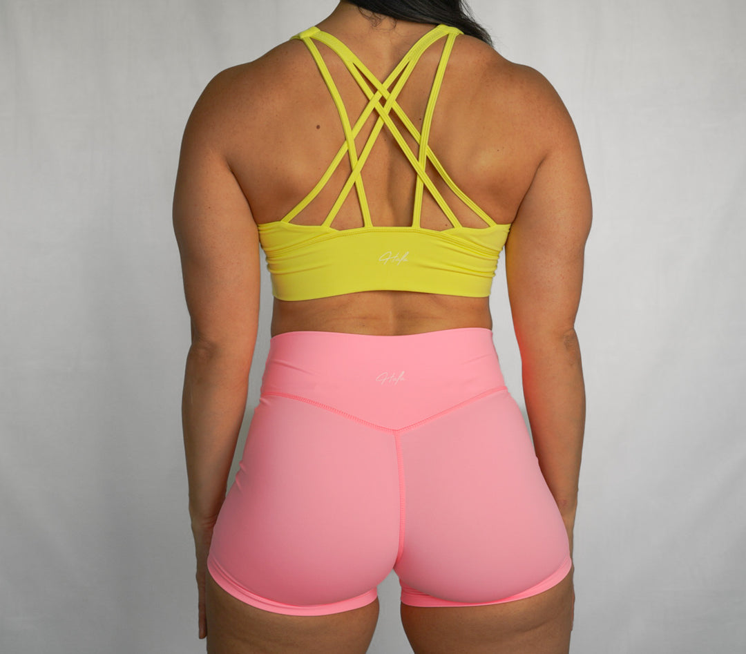 CASCADING  LONGLINE SPORTS BRA