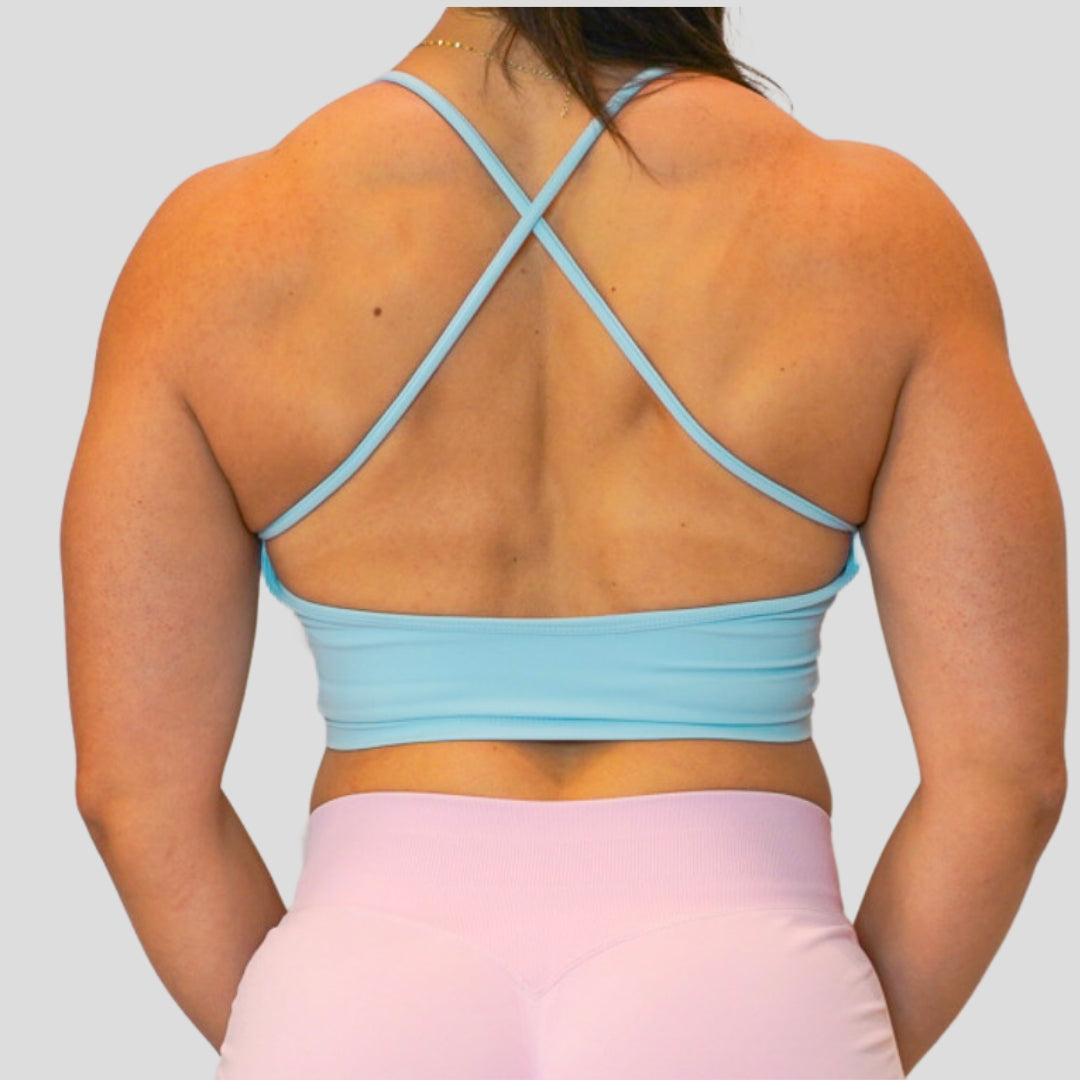 CURTAIN CALL  LONGLINE SPORTS BRA