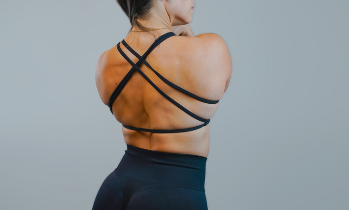 Euphoria High Neck Strappy Back Bra
