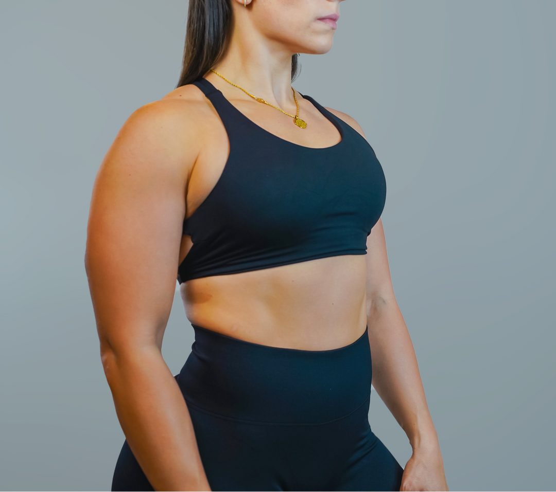 Euphoria High Neck Strappy Back Bra