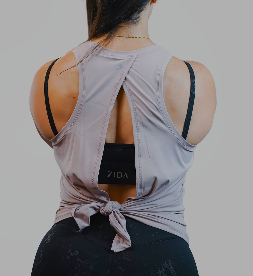 Tie Back Open-Back Tank