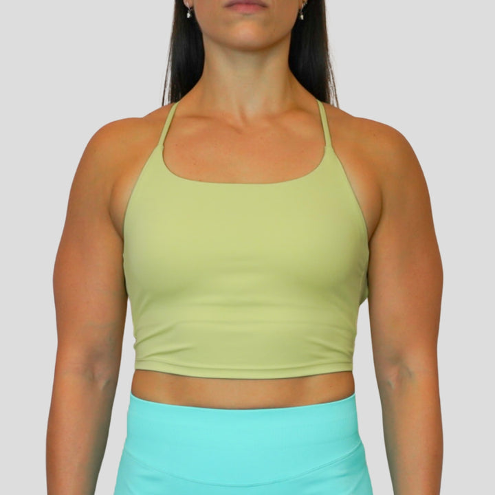 CURTAIN CALL  LONGLINE SPORTS BRA