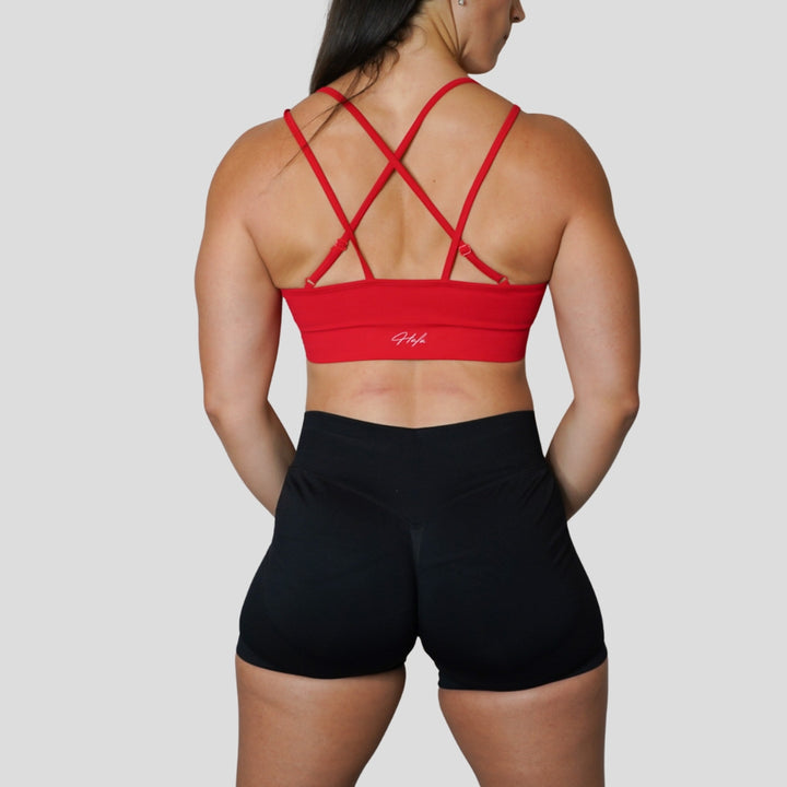 ULTRA SOFT CLOUD SEAMLESS STRAPPY-BACK SPORTS BRA