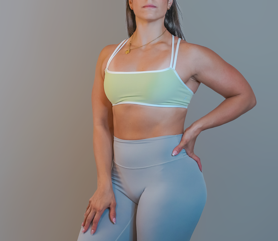 Ribbed Chic Sports Bra