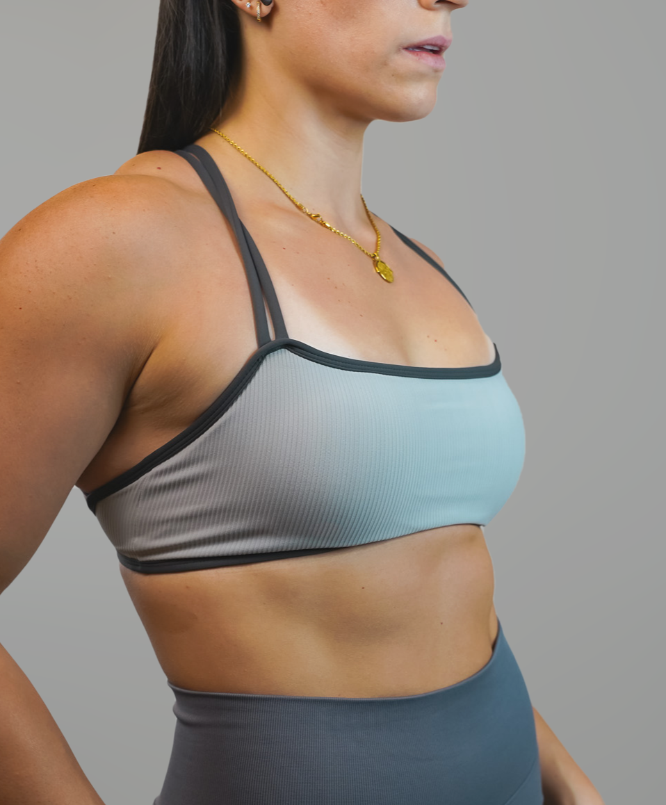 Ribbed Chic Sports Bra