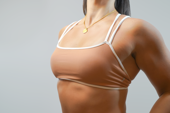 Ribbed Chic Sports Bra